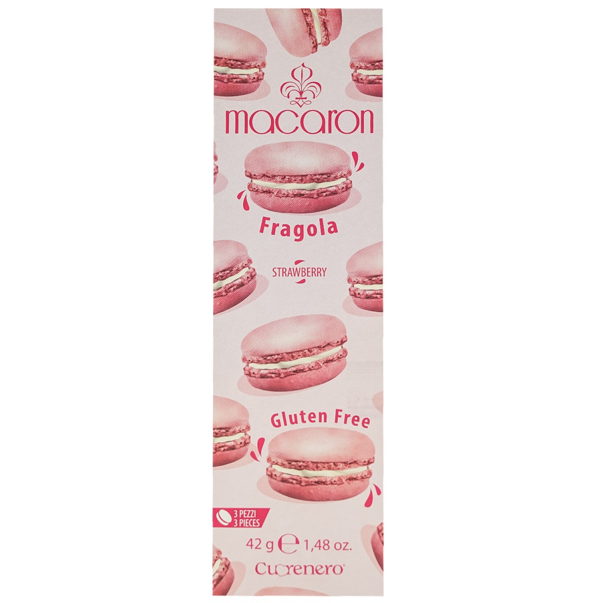 Makaroniki truskawkowe - 42g